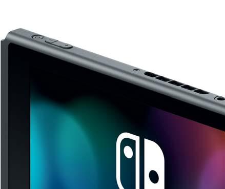 Konzole Nintendo Switch Tlačítko POWER Nastavení hlasitosti