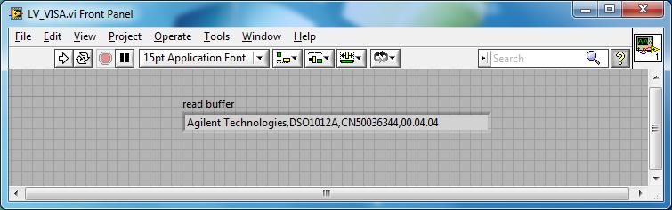 v LabView