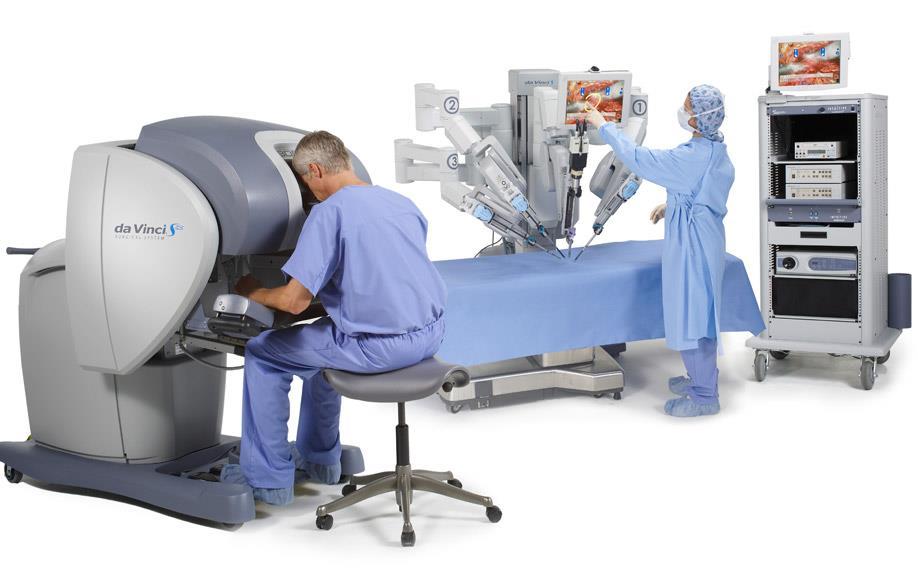 Robotické operace a telechirurgie 2001 projekt