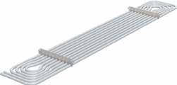 Uponor Vysokovýkonné panely pro vytápění a chlazení Uponor Varicool Eco S Aktivní rastr pro vytápění a chlazení s instalací do sádrokartonového stropu Pro bezešvé stropní plochy se speciálními