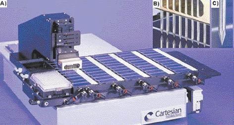 Ink-jet technologie patří mezi bezkontaktní výroby čipů.