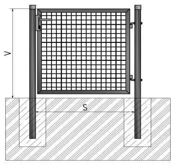 BRANKY A BRÁNY ECO JEDNOKŘÍDLÉ BRANKY ECO Sloupek: trubka (ZN+PVC) ø60x2 mm Rám brány : jakl 40x40x1,30 mm Výplň: svařovaná rohož 50x50x4mm Povrchová úprava: ZN + PVC (RAL6005) DVOUKŘÍDLÉ BRÁNY ECO