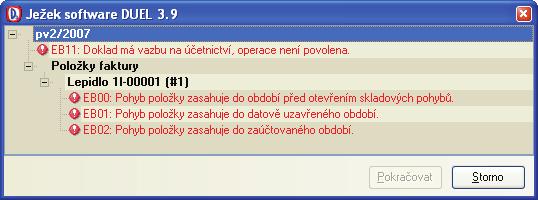 40 S K L A D Y Operace v agendì Fakturace V této agendì jsou pøipraveny operace Uzavøít, Otevøít, Pøenést do ZaP, Zaúètovat do ÚD, Pøepoèet mìny, Poøadí položek a Kopie.