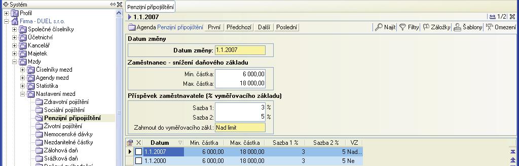 62 M Z D Y Vazby Hodnoty èíselníku se aplikují ve výpoètu mìsíèních mezd pøíslušného mzdového období.