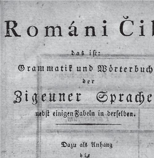 Románi Čib, das ist: Grammatik und Wörterbuch der Zigeuner Sprache nebst einiger Fabeln in