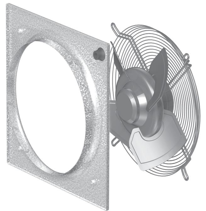 Popis jednotky SAHARA MAXX HX Ventilátory Ventilátor s elektromotorem v zajištěném provedení (motor J, L) Standardní axiální ventilátor s motorem s vnějším rotorem (II 2G c IIB T4 dle ČSN EN14986,