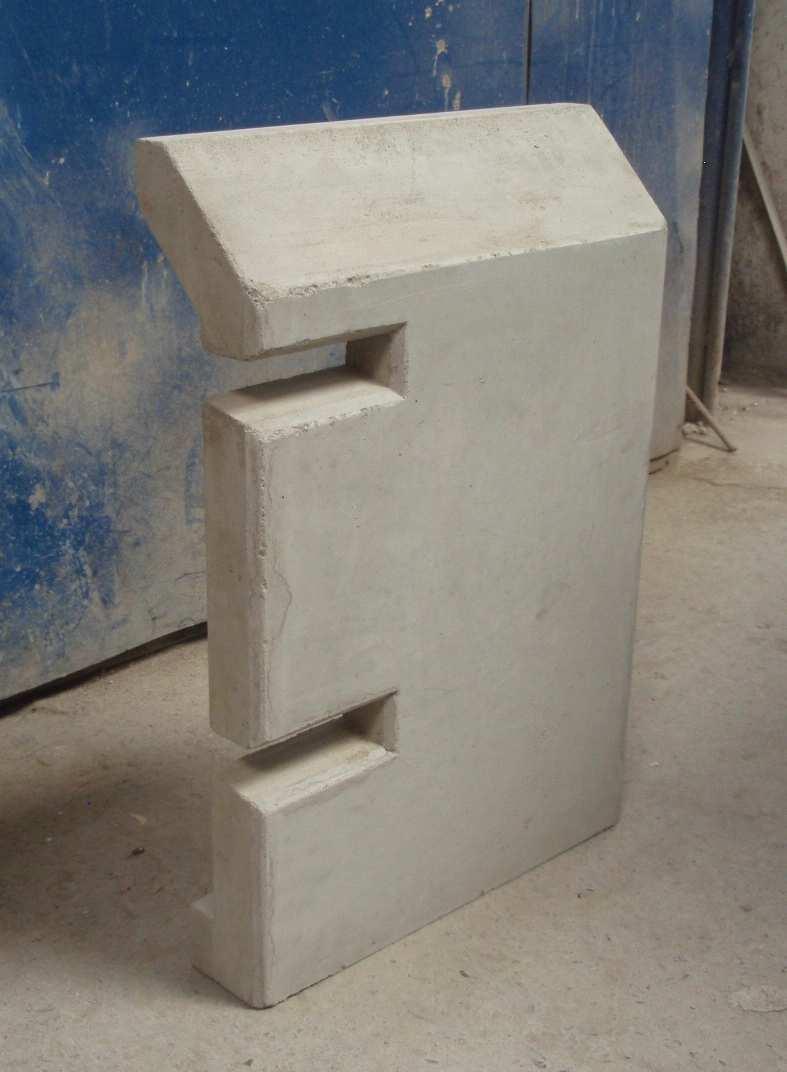 Soklová oblast z hlediska trvanlivosti Provětrávaný sokl - betonové tvarovky (užitný vzor č.