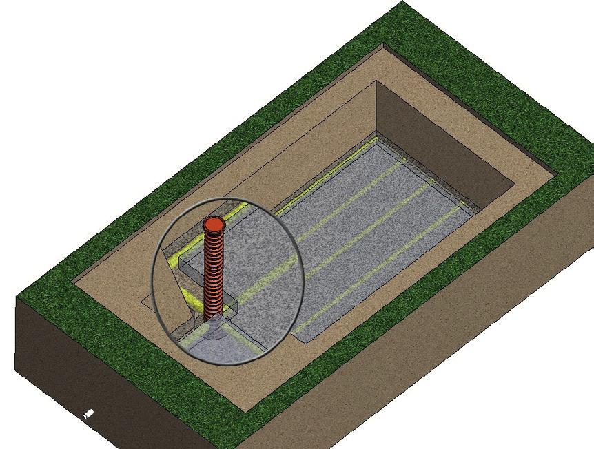 3 Práce prováděné objednatelem: BETONÁŽ A TEPELNÁ IZOLACE ZÁKLADOVÉ DESKY Vyrovnání podkladu Instalace kari sítí Měření vodorovnosti a kontrola výšky Umístění tepelné izolace Základovou desku armujte