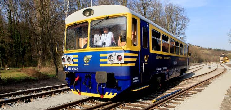 TURISTICKÁ LINKA T4 STŘEDOHORSKÝ MOTORÁČEK (ŠVESTKOVÁ DRÁHA) Železniční trať pochází z konce 19.