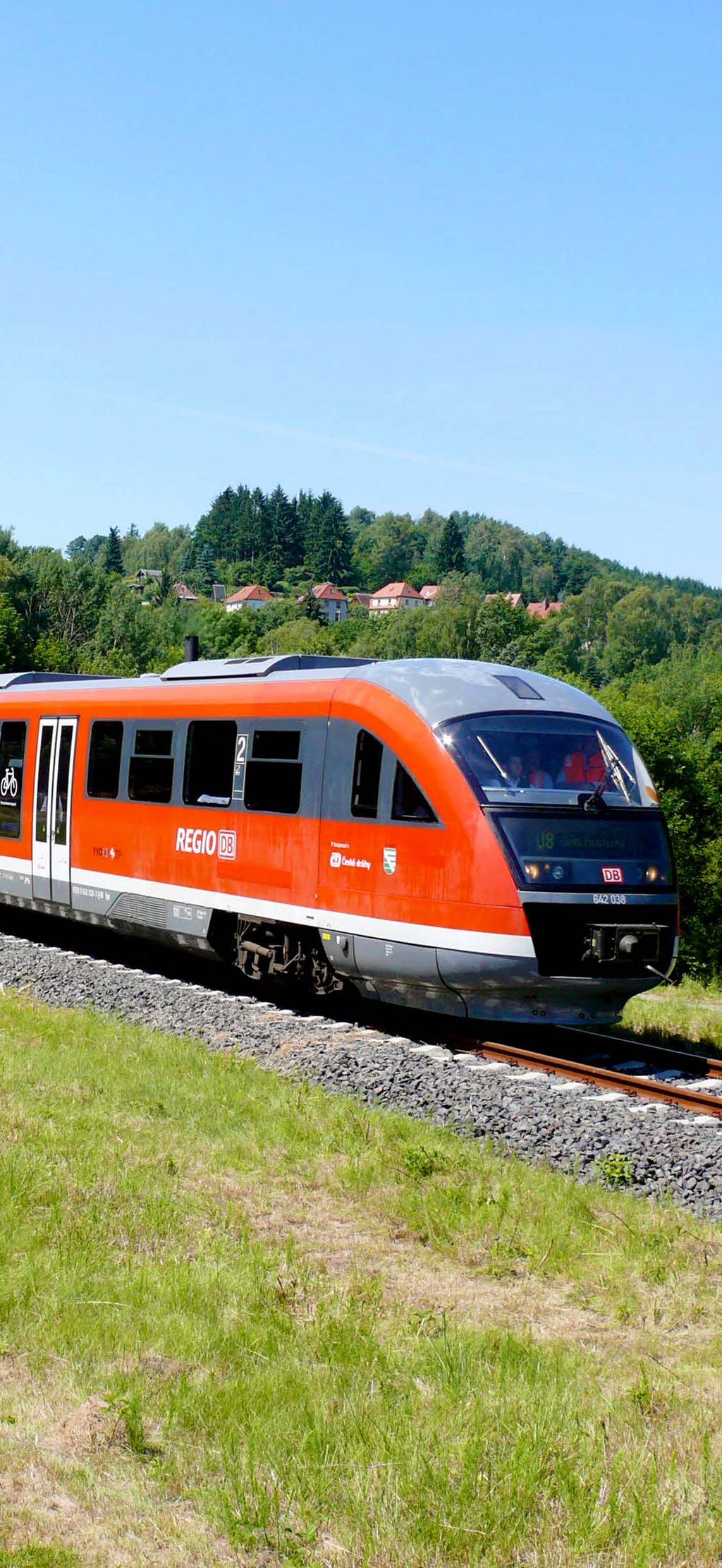 LINKA U28 DRÁHA NÁRODNÍHO PARKU Dráha národního parku zahájila provoz 5. července 2014. Po 69 letech se tak znovu otevřel železniční přechod mezi stanicemi Dolní Poustevna a Sebnitz.