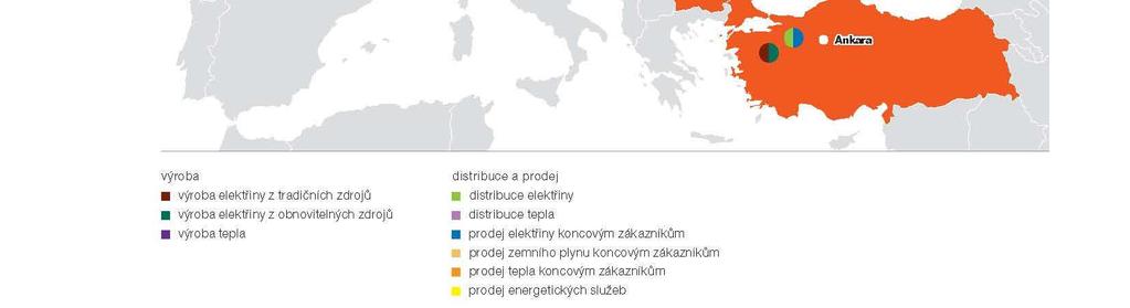 Zákazníkům dále poskytuje komplexní energetické služby. Společnosti Skupiny ČEZ zaměstnávají téměř 30 tisíc zaměstnanců.