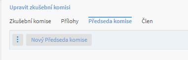 4. Témata zkoušek Jedná se o modul evidence témat u zkoušek. Tato témata se netisknou na závěrečné dokumenty.