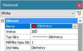 BricsCAD > Tabulky stylů tisku CTB a STB Na následujících obrázcích se můžete přesvědčit, že nastavení stylu tisku je zcela nezávislé na barvě entity: