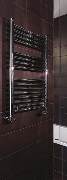 Koupelnové radiátory Bathroom radiators Koupelnové radiátory se vyznačují především originálním designem, variabilní funkčností, širokou nabídkou rozměrů s možností přizpůsobení radiátoru přesně na