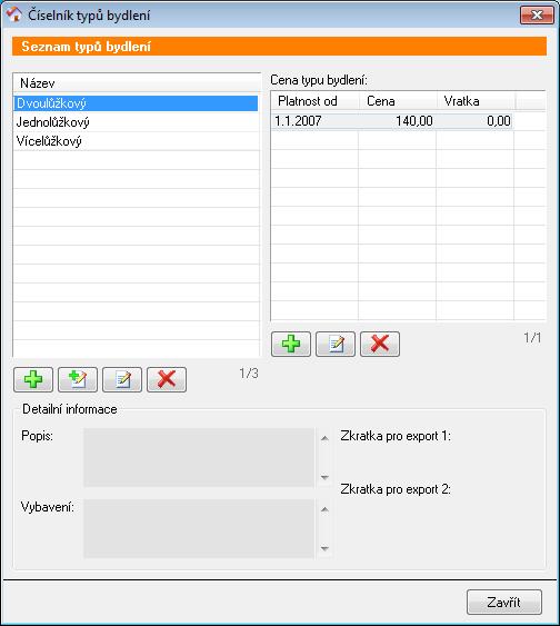 TIP: Budete-li v budoucnu chtít zadat nové částky platné od určitého data, tak pouze klepněte na tlačítko Přidat, které se nachází vpravo pod seznamem Norma na den, a přidejte novou sadu norem