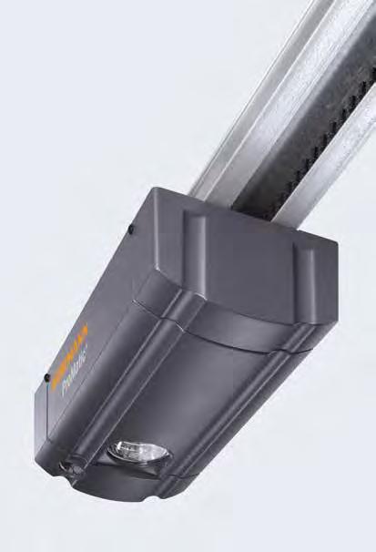 ProMatic cenově výhodné řešení v prémiové kvalitě Hörmann LET záruka standardně s čtyřtlačítkovým dálkovým ovladačem HSE 4 BS nastavitelný ventilační otvor automatické zamykání vrat osvětlení LED s