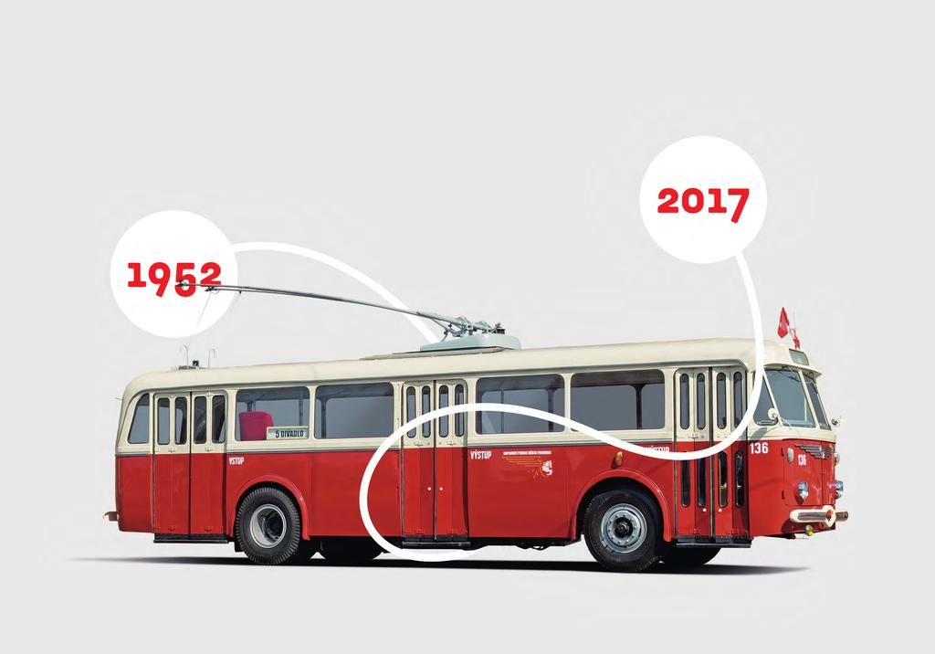 65 let trolejbusové dopravy v Pardubicích Výroční zpráva