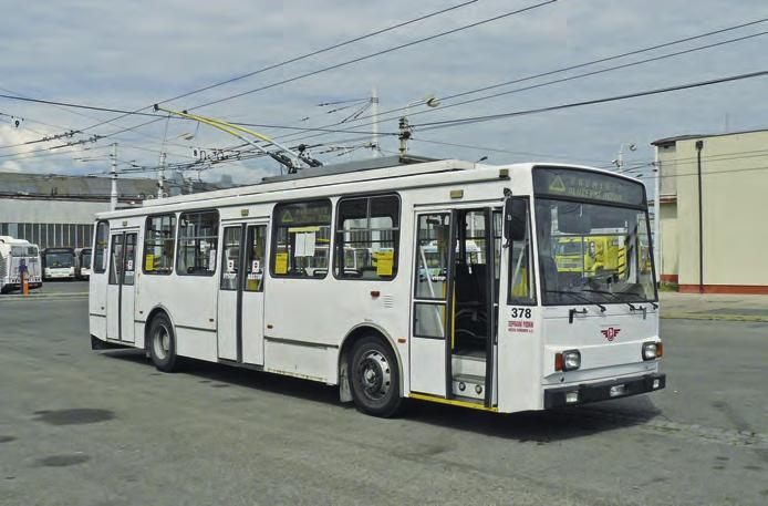 B Rozvaha Trolejbus Škoda 14Tr17/6M sloužil v Pardubicích v letech 1999 až 2014. Svou poslední zimu u nás prožil jako služební vozidlo pro odstraňování námrazy na trolejovém vedení.