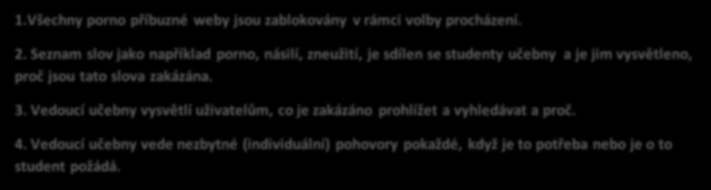 Minimální požadavky na získání certifikátu 1.Všechny porno příbuzné weby jsou zablokovány v rámci volby procházení. 2.