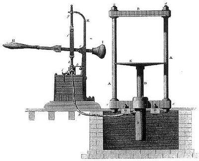 Str. 11 1. ÚVOD První hydraulický lis byl zkonstruován již koncem 18. století. Známý je anglický patent hydraulického lisu s ručním čerpadlem č.2405 od Josepha Bramaha (obr. 1.1) z roku 1795 [1].