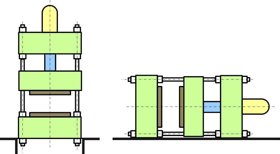 6.2 DĚLENÍ HYDRAULICKÝCH LISŮ Hydraulické lisy lze dělit podle technologického využití stroje a provedení konstrukce lisu.