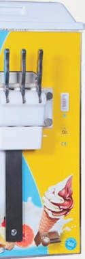 ServiS zmrzlinových Strojů: základní posezónní balíček: základní vyčištění stroje promazání a kontrola mechanických částí stroje kontrola výkonu mrazícího agregátu