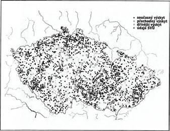 Na základě dotazníkové akce zpracoval data ze 2 379 dotazníků a zhotovil mapku rozšíření jezevce lesního v ČR, které charakterizoval jako nesouvislé.