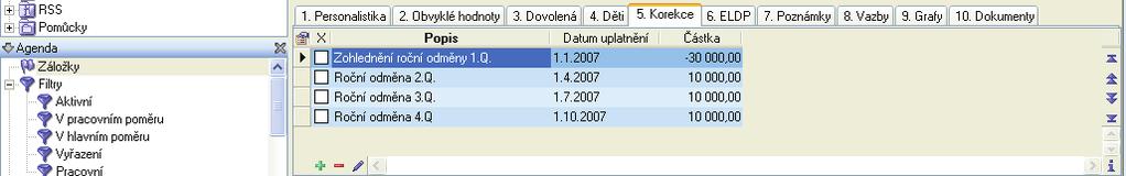 Zadávání opìt zahájíme stiskem klávesy Insert. Na chlopeò 5.