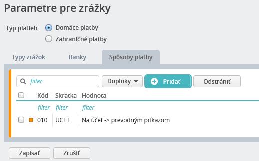 HUMANET PERSONALISTIKA A MZDY časť I. Na účet Voľby Na účet prevodným príkazov a Na účet kompatibilné médium sú určené na definovanie platieb do banky.