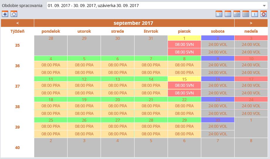 HUMANET PERSONALISTIKA A MZDY časť I. Druhý je tzv. starý mzdový kalendár, ktorý bol do systému zapracovaný pôvodne.
