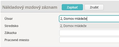 Tieto údaje môžete zadávať buď ručne, alebo využiť zápis mzdových položiek pomocou funkcie Import dát.
