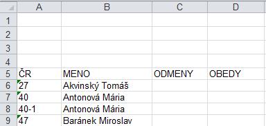 Funkcie pre efektívne spracovanie miezd/import mzdových položiek záznamu.