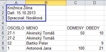 Pre vytvorenie prázdneho xlsx súboru so zoznamom zamestnancov (zoznam aktívnych rolí bez ohľadu na dátum ich platnosti) kliknite na tlačidlo Vytvoriť nový súbor pre import.