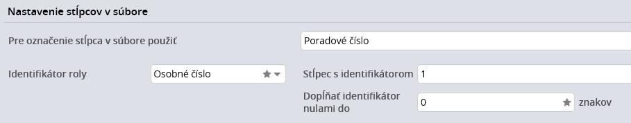 m.yyyy. Upravte dátumovú masku podľa toho, v akom formáte je dátum uvádzaný v importnom súbore z dochádzkového systému.