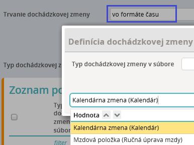 Definovanie importu dochádzky na záložky Dochádzkové odchýlky a Individuálna pracovná doba Importovať údaje z dochádzky na záložky Dochádzkové odchýlky a Individuálna pracovná doba je možné len ak je