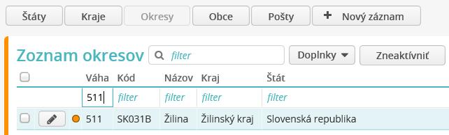 z evidencie Osobné, konkrétne cez tlačidlo s bodkami na konci políčka Obec na záložke Osobné/ Identifikácia/ Základné údaje.