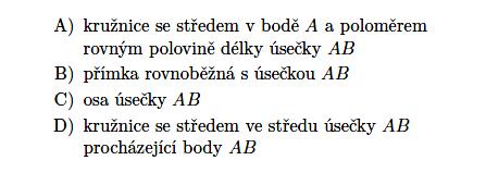 Tematický Geometrie v rovině a prostoru RVP ZV M-9-3-05 Žák využívá pojem množina všech bodů dané vlastnosti k charakteristice útvaru a k řešení polohových a nepolohových konstrukčních úloh 1.