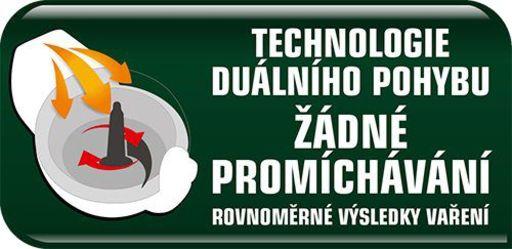 VÝHODY PRODUKTU Zdravé smažení Jedinečná kombinace horkovzdušného ohřevu a jemného míchání vede k dokonalým výsledkům zravějšího smažení bez nutnosti zásahů nebo hlídání pokrmu, takže nabízí naprosté