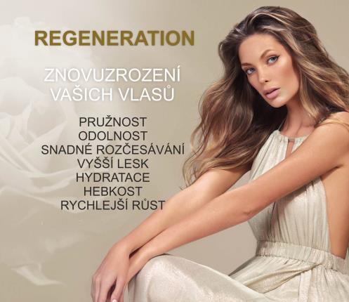 REGENERATION ZNOVUZROZENÍ VAŠICH VLASŮ Díky technologii laboratoří Cotril inovující složení svých produktů se na trhu objevuje velmi účinná revitalizační péče schopná do hloubky chránit poškozené