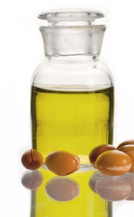 Arganový olej Arganový olej je velmi bohatý na obsah vitamínu E a je všeobecně uznávaný pro svou schopnost hluboké výživy, regenerace a restrukturalizace pokožky.