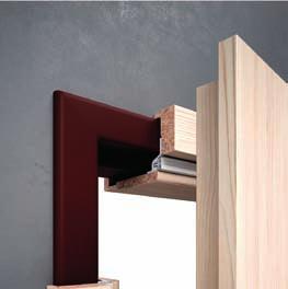 Hliníkové zárubne sú obložkové zárubne z hliníkových profilov, ktoré je možné kombinovať s drevenými dverami.