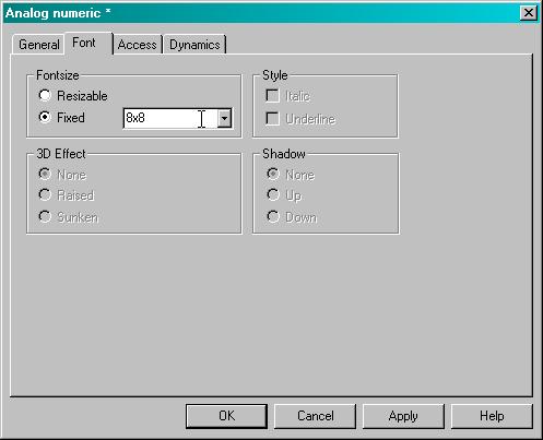 Programování Grafické zobrazení a řízení 7 Objeví se následující dialogové okno. 1591AEN Zde zadejte interval pro hodnoty kontroléru a terminálu.