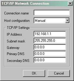 Programování Rozšiřovací karty pro ETHERNET a PROFBUS-DP 7 2. Označte [TCP/P Connection 1]. Klikněte pravým tlačítkem myši a zvolte položku [Properties] (Vlastnosti) pro nastavení na sít TCP/P.