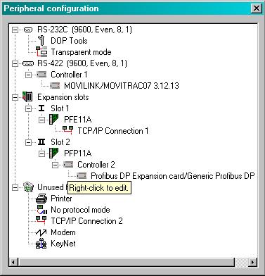 Programování Rozšiřovací karty pro ETHERNET a PROFBUS-DP 7 