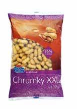 EUR/kg Snack 2 druhy 75 g 6,53 EUR/kg Rybky