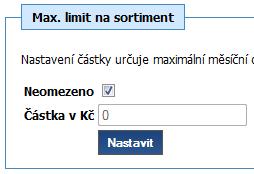 8.3.3 Implicitní výdejna Implicitní výdejna je ta, jejíž jídelníček se vybere po přihlášení do aplikace.