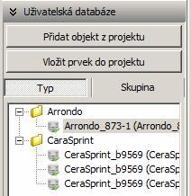 Převod prvku Postup při převodu modelu prvku a importu prvku do uživatelské databáze: Otevřete model prvku - klepnutím na tlačítko Přidat soubory.