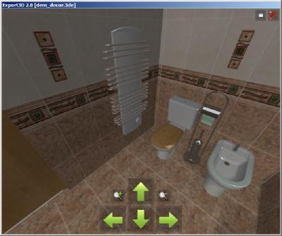 CAD Decor > Vizualizace Program Export3D Když pro zákazníka vytvoříte soubor s panoramatickou vizualizací (s příponou 3DE), musíte mu předat také program Export3D, který je potřeba pro prohlížení