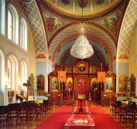 Vzorem pro stavbu tohoto pravoslavného chrámu byl byzantsko-staroruský kostel poblíž Moskvy. Kostel sv.