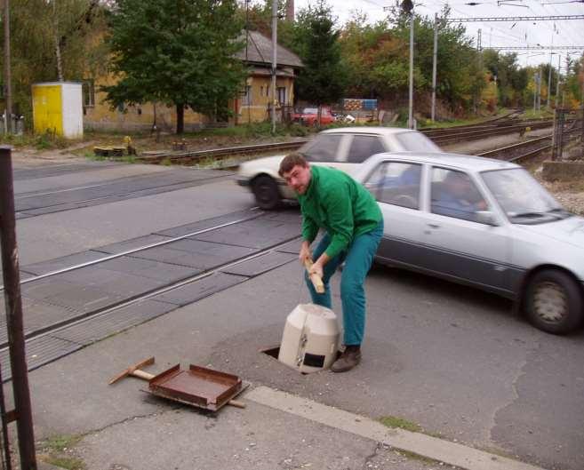 Odběr vzorků v městských oblastech se